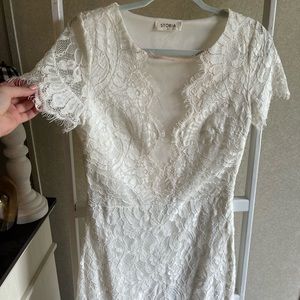NWOT Boutique Short Bridal Dress